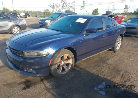 2016 Dodge Charger Sxt из США, поврежденный, VIN 2C3CDXHG3GH251391